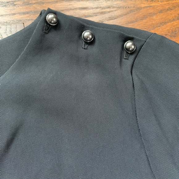 Banana Republic x Olivia Palermo petite pleated top - Picture 3 of 5